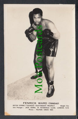 Sports Postcard - Boxing - Fenrick Ward