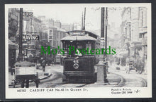 Load image into Gallery viewer, Cardiff Tram Car No.45 in Queen Street
