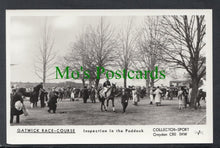 Load image into Gallery viewer, Horse Racing - Gatwick Race Course Paddock
