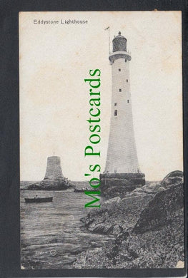 Eddystone Lighthouse, Cornwall - Mo’s Postcards 