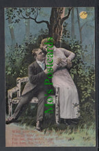 Load image into Gallery viewer, Glamour Postcard - Romantic Couple