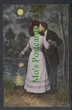 Load image into Gallery viewer, Glamour Postcard - Romantic Couple