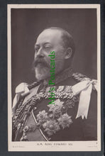 Load image into Gallery viewer, Royalty Postcard - H.M.King Edward VII
