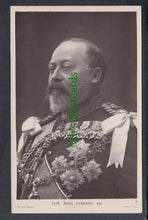 Load image into Gallery viewer, Royalty Postcard - H.M.King Edward VII