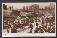 Load image into Gallery viewer, Royalty Postcard - Proclamation of King Edward VIII