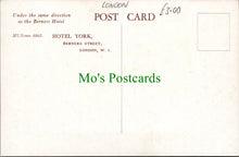 Load image into Gallery viewer, Hotel York, Berners Street, London
