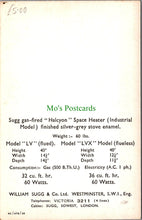 Load image into Gallery viewer, Advertising Postcard - William Sugg & Co Ltd