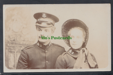 Scotland Postcard - Two Members of The Glasgow Salvation Army - Mo’s Postcards 