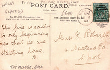 Load image into Gallery viewer, Wales Postcard - Bala, The College, 1903 - Mo’s Postcards 
