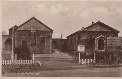 Hampshire Postcard - Cowplain Social Club and Hall - Mo’s Postcards 