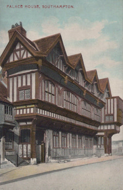 Hampshire Postcard - Palace House, Southampton - Mo’s Postcards 