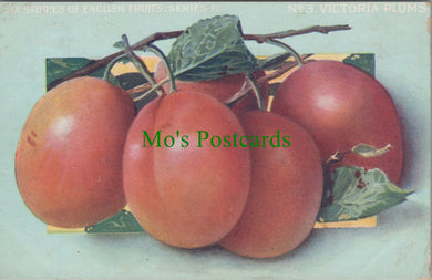 Food Postcard - Fruit - Victoria Plums