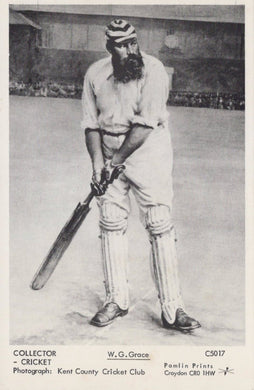 Sports Postcard - Cricket - Cricketeer W.G.Grace, Kent County Cricket Club - Mo’s Postcards 
