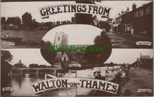 Load image into Gallery viewer, Greetings From Walton-On-Thames, Surrey