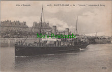 Load image into Gallery viewer, Saint-Malo - Le "Victoria" Retournant a Jersey