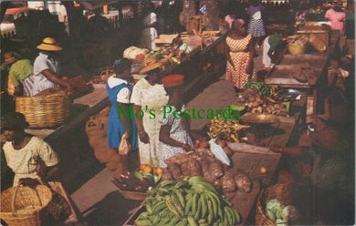 Market Scene, Scarborough, Tobago