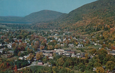 America Postcard - Aerial View of Bristol, Vermont - Mo’s Postcards 