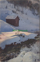 Load image into Gallery viewer, Nature Postcard - Wooden Hut in The Snow