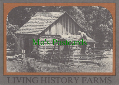 Living History Farms, Log Barn, Pioneer Farm