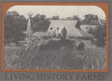 Load image into Gallery viewer, Farming Postcard - Loading Hay, 1900 Farm - Living History Farms - Mo’s Postcards 
