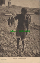 Load image into Gallery viewer, Children Postcard - Fresh Fish To-Day