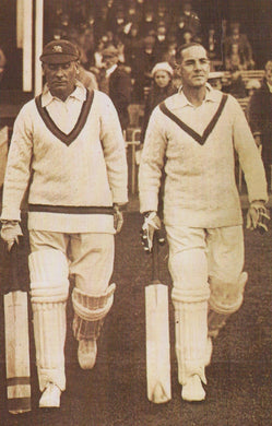 Sports Postcard - The 1931 Scarborough Cricket Festival, Hobbs & Sutcliffe - Mo’s Postcards 
