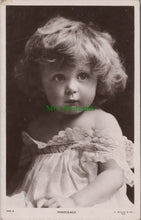 Load image into Gallery viewer, Children Postcard, Young Girl, Innocence