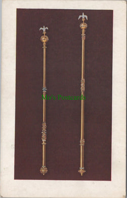 Royalty Postcard - Royal Sceptres