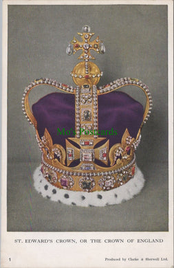Royalty - St Edward's Crown, or The Crown of England