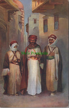 Load image into Gallery viewer, Middle East Postcard - Group of Bedouins