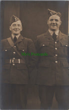 Load image into Gallery viewer, Military Postcard - Two Military Men