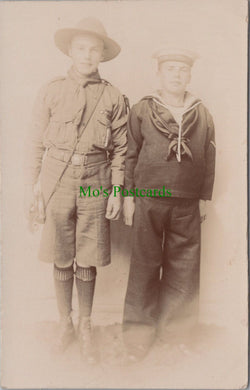 Ancestors - Boy Scout and Sailor Boy