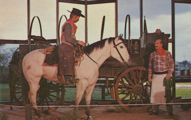 America Postcard - National Cowboy Hall of Fame, Route 66, Oklahoma City, Oklahoma - Mo’s Postcards 