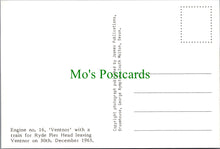 Load image into Gallery viewer, Railways Postcard - Engine no 16 'Ventnor' SW7374