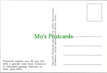 Load image into Gallery viewer, Railways Postcard - Train at Aberlour