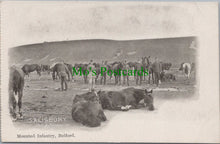 Load image into Gallery viewer, Military Postcard - Mounted Infantry, Bulford, Salisbury