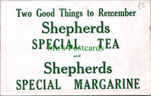 Load image into Gallery viewer, Advertising Postcard - Shepherds Tea & Margarine