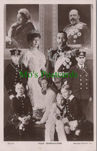 Load image into Gallery viewer, Royalty Postcard - Four Generations
