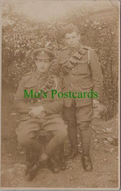 Military Postcard - Two British Royal Horse Artillery Soldiers