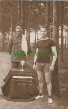 Load image into Gallery viewer, Military Postcard - 2nd Welch Regiment Cross Country Winner

