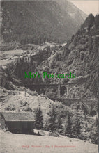 Load image into Gallery viewer, Die 3 Eisenbahnlinien, Wassen, Switzerland