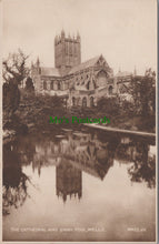 Load image into Gallery viewer, The Cathedral and Swan Pool, Wells, Somerset