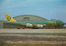 Load image into Gallery viewer, Aviation Postcard - Boeing 747-123F TMA of Lebanon Aeroplane - Mo’s Postcards 
