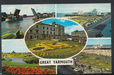 Norfolk Postcard - Views of Great Yarmouth      T1862