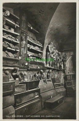 Italy Postcard - Catacombe Dei Cappuccini, Palermo, Sicily   RS28475