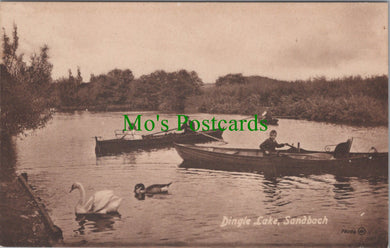 Cheshire Postcard - Sandbach, Dingle Lake   DC1256