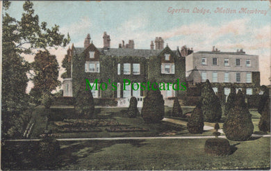 Leicestershire Postcard - Egerton Lodge, Melton Mowbray  DC1257