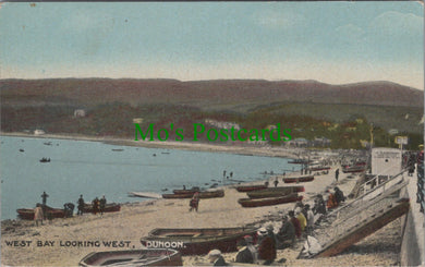 Scotland Postcard - Dunoon, West Bay Looking West   DC1259