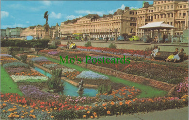 Sussex Postcard - Sunken Gardens, King's Road, Looking To Hove  DC1270