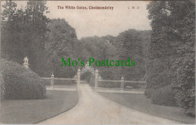 Cheshire Postcard - Cholmondeley, The White Gates DC1219